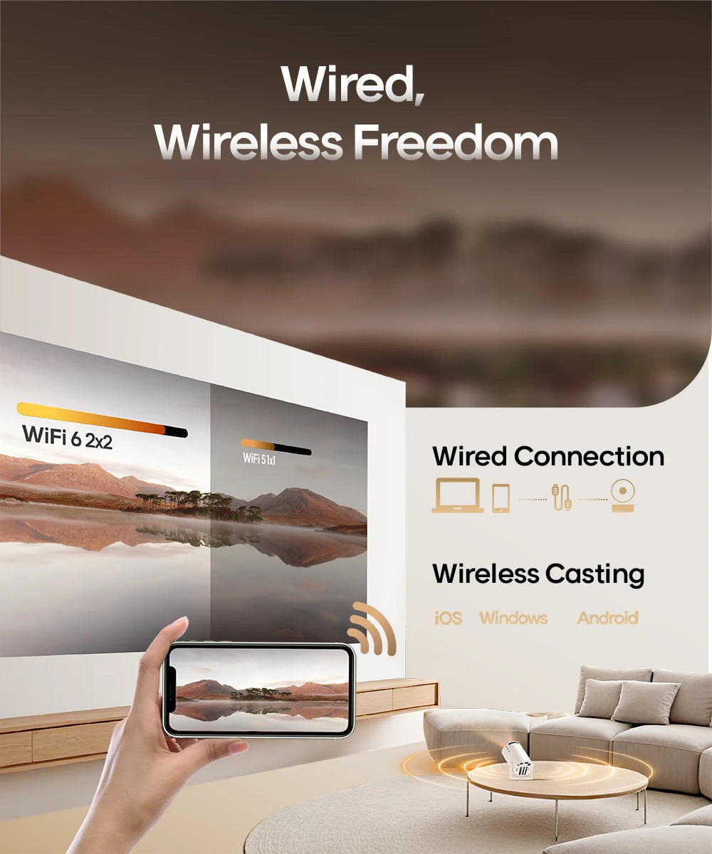 HD Magcubic Projector