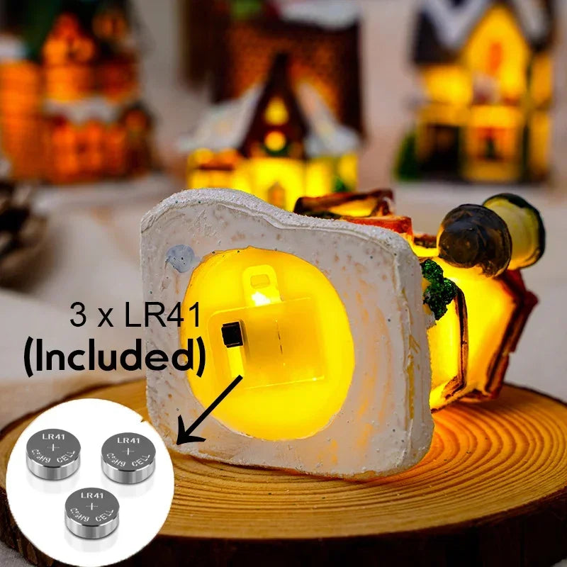 LED Christmas Village Ornaments