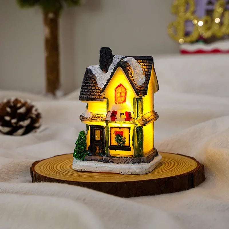 LED Christmas Village Ornaments
