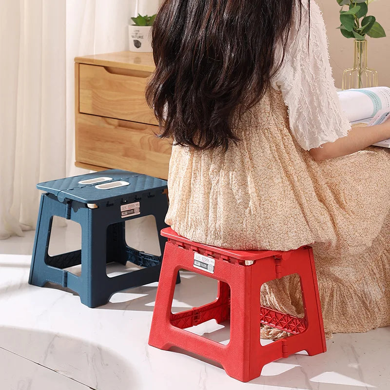Lightweight Folding Step Stool – Non-Slip Portable Footstool