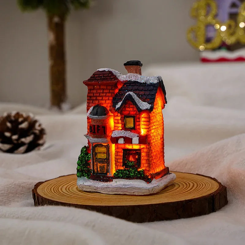 LED Christmas Village Ornaments